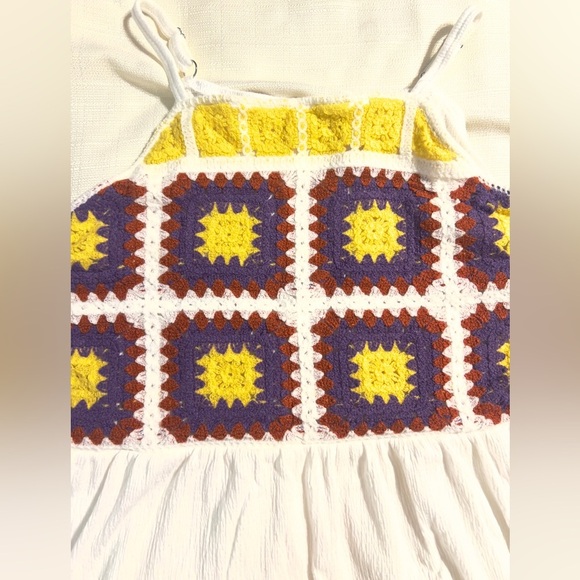 Maurices Crochet Granny Square Tank Top - Picture 4 of 8